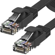 KABEL SIECIOWY LAN ETHERNET INTERNETOWY SKRĘTKA RJ45 UTP CAT6 CAT 6 2M