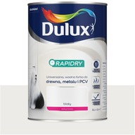 Dulux Rapidry Rýchloschnúca farba na drevo kov BIELA SATINOVÁ 1L