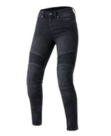 OZONE SPODNIE MOTO DAMSKIE AGNESS II LADY SHORT WASHED BLACK XS 26/28