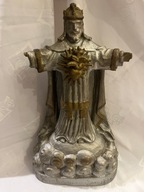 Ludowa figura Jezusa, drewno, polichromia Józef Citak