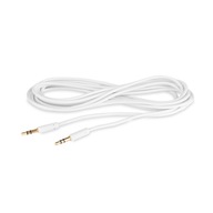 Kabel AUX slim 2x wtyk 3,5mm Jack stereo0,5m
