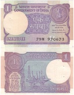 INDIE 1 RUPII 1992 P-78Ah UNC