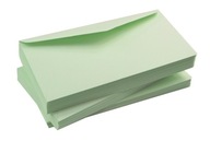 Koperty kolorowe zielone jasne 120g DL 10szt nr66A