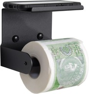 Uchwyt na papier toaletowy - Półka, Telefon, Metal
