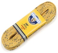 Woskowane sznurówki do łyżew HOWIES 274cm Żółte