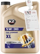 K2 TEXAR 5W30 5L FUEL ECONOMY POLOSYNTETICKÝ OLEJ