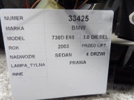 BMW E65 light right rear 155514