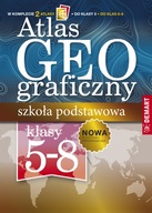 Atlas geograficzny Szkoła Podstawowa 5-8 Klasa wydanie 2023/24 podstawa new