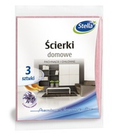 Ściereczki domowe STELLA lawenda 3szt.