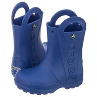 Detské čižmy gumáky Crocs Handle Rain Boot Blue