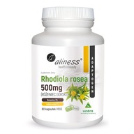 Rhodiola Rosea RÓŻENIEC GÓRSKI 60 kaps DEPRESJA PAMIĘĆ Adaptogen ALINESS