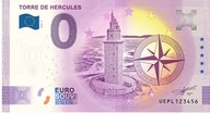 Banknot 0 Euro 2022 (Niemcy) - Wieża Herkulesa