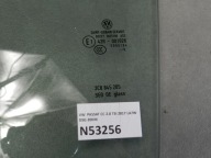 VW PASSAT CC window left rear part 2016 3C8845205