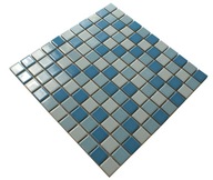 C MOZAIKA keramická modrá MIX modrá, dekoratívna mozaika modrá