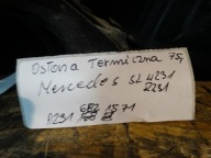 top zustand blende abdeckung hitzeschutz MERCEDES SL R231 W231 1