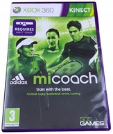 ADIDAS MICOACH komplet płyta IDEAŁ- XBOX 360