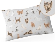 PÁRNAHUZAT 40x60 PAMUT CIPZÁRAS MINTÁK!