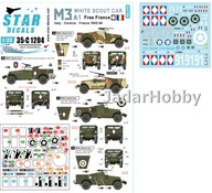 Star Decals 35-C1204 1/35 Free French M3A1 Scout