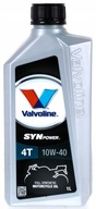 VALVOLINE SYNPOWER 4T 10W40 MOTORCYCLE OIL - 1L