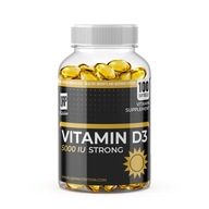 Qrp Nutrition Vitamín D3 100 kapsúl 5000ui