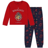 Chlapčenské bavlnené pyžamo Harry Potter 128 cm