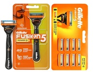 Zestaw Gillette Fusion5 Power(1szt)+Fusion5 (8szt)