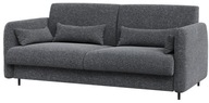 Sofa do półkotapczanu 160x200 cm grafit BC-19