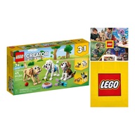 LEGO Creator 3 v 1 - Roztomilé psíky (31137) +Taška +Katalóg LEGO 2024