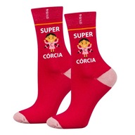 Ponožky detské bavlnené SUPER C'RCIA 30/34
