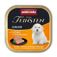 Animonda vom Feinsten Junior Drób/Serca Indyk 150g