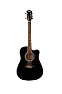 Washburn WA90C BK gitara akustyczna czarna z cutaway