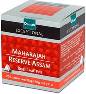 Herbata czarna Dilmah Exceptional Maharajah Reserve Assam 20szt