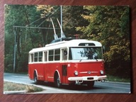 CZECHY trolejbus SKODA 9Tr Pardubice 1998 r.