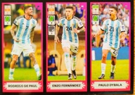 PANINI nálepky FIFA 365 2024 NÁLEPKA 419 FINAL QATAR 2022 ARGENTINA
