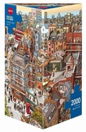 Puzzle Heye. 2000 elementów. Sherlock & Co