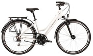 PROMO -15% Bicykel Kross Trans 3.0 biela 28 rám 15 palcov