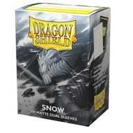 Dragon Shield Dual Matte Sleeves - Snow 'Nirin' (100 Sztuk)