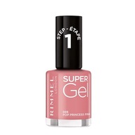 Rimmel Super Gel żelowy lakier do paznokci 035 Pop Princess Pink 12ml (P1)