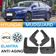 4ks Car PP Mudguards For Hyundai Elantra ANTI-AGING