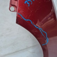 SKODA FABIA II 07r. -> fender left front front