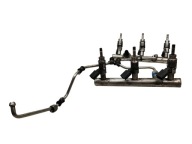 mouldings injection ramp right left AUDI A6 C6 2.8 FSI 06E130089D 06E130090F