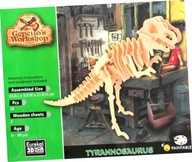 Drevená hlavolam Gepetto. Tyranosaurus G3