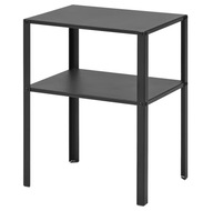 IKEA KNARREVIK Nočný stolík, čierny, 42x34 cm