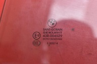 window side left rear part rear BMW X3 F25 10-15