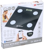 Kúpeľňová váha Alpina Smart Scales with Body Analysis