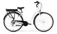 Rower elektryczny M-Bike E-City 728 43cm WHITE