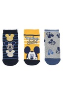 3 - pack skarpet niemowlęcych Mickey Mouse 68/80