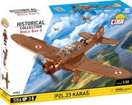 KLOCKI COBI 5751 Samolot PZL.23 Karaś