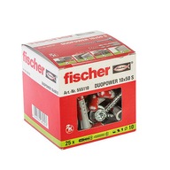 Hmoždinky univerzálne Fischer 10 x 50 mm 1 kg / 25 ks.