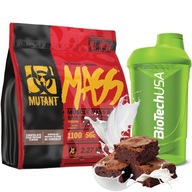 Mutant Mass Gainer Čokoláda Brownie +Shaker 600ml